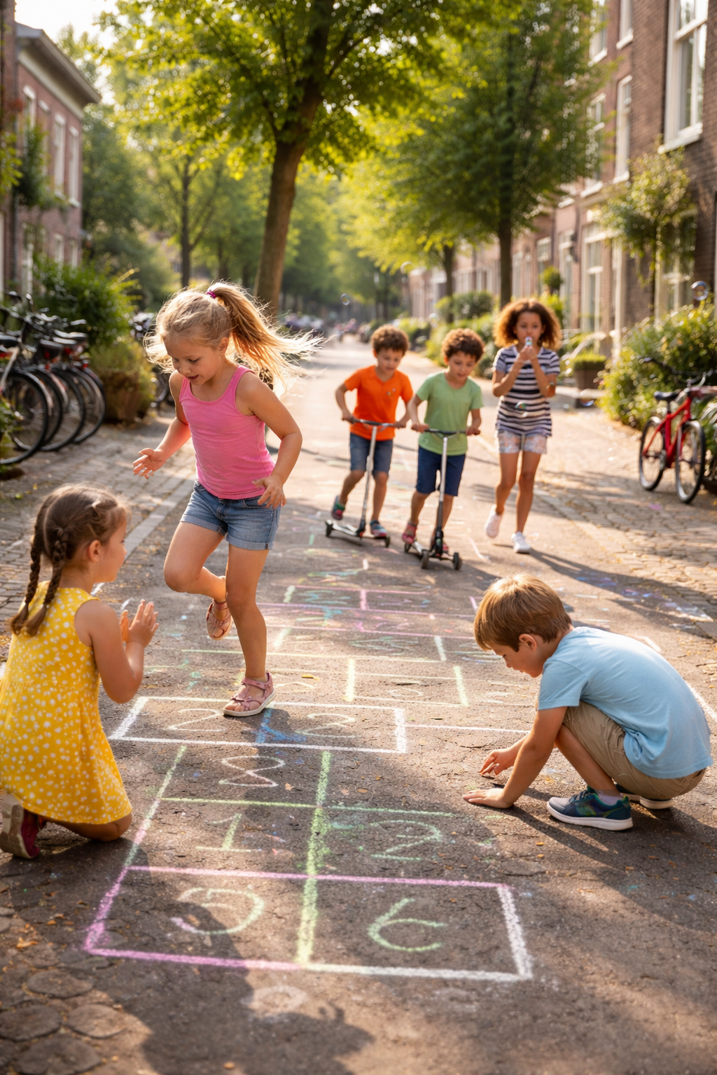 De kinderen van de Tuinwijk in Halen.